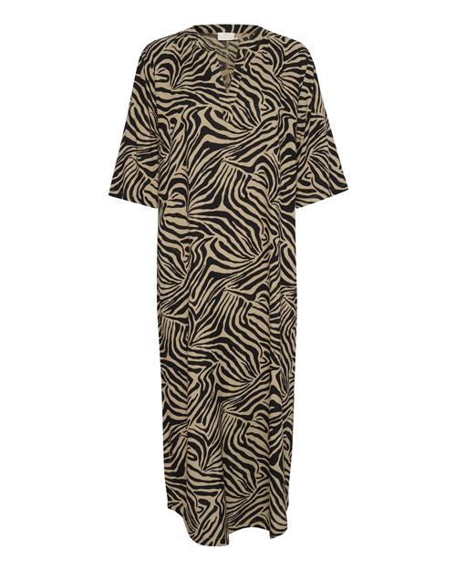 Kaffe Kjole 'Milia'  mørkebeige / sort