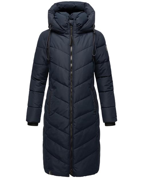 NAVAHOO Vinterfrakke 'Sahnekatzii XIV'  mørkeblå