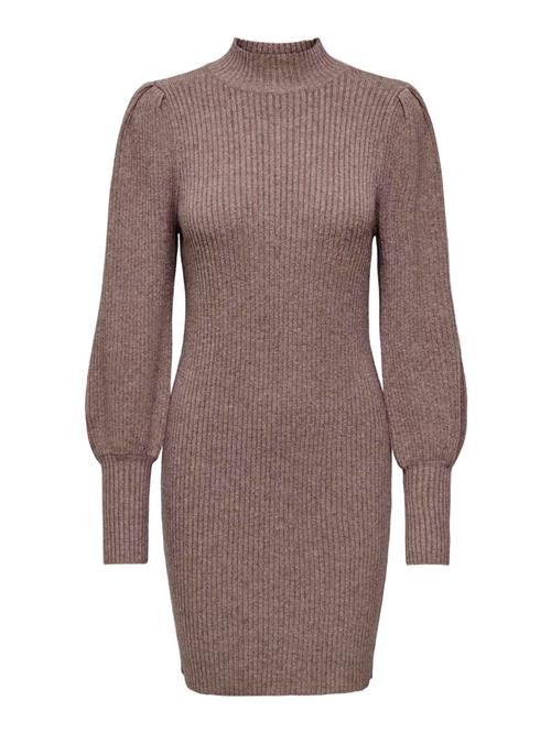 ONLY Strikkjole 'ONLKatia'  brun-meleret