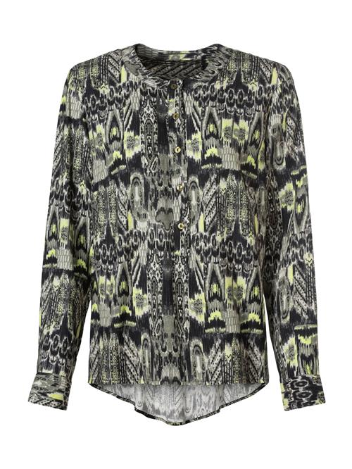 heine Bluse  grøn / lysegrøn / sort