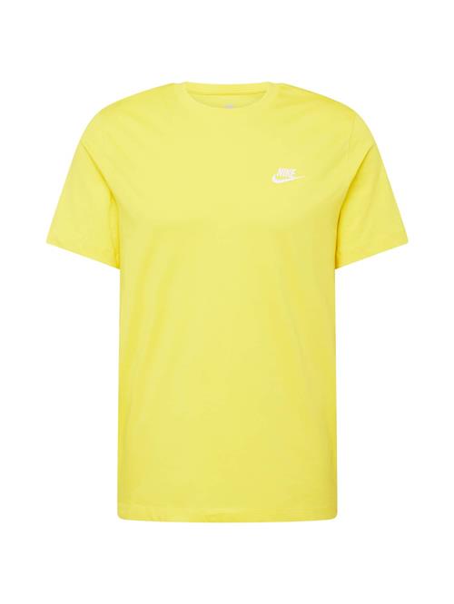 Nike Sportswear Bluser & t-shirts 'CLUB'  gul / hvid