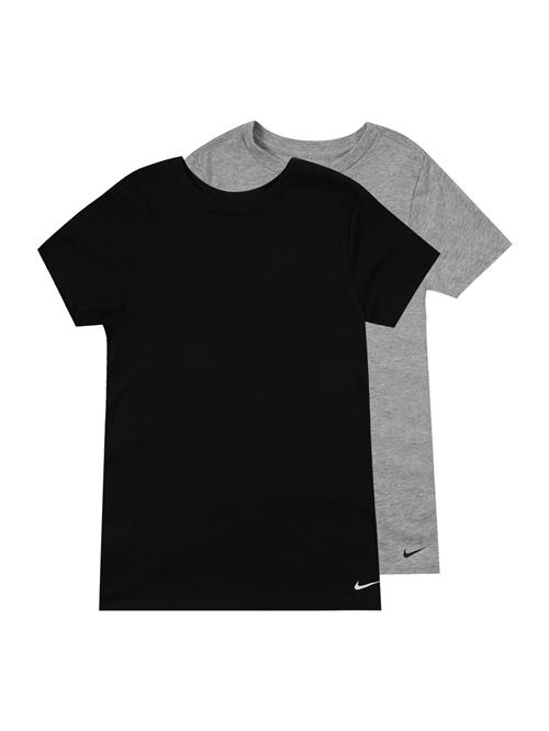 Nike Sportswear Shirts  grå-meleret / sort / hvid