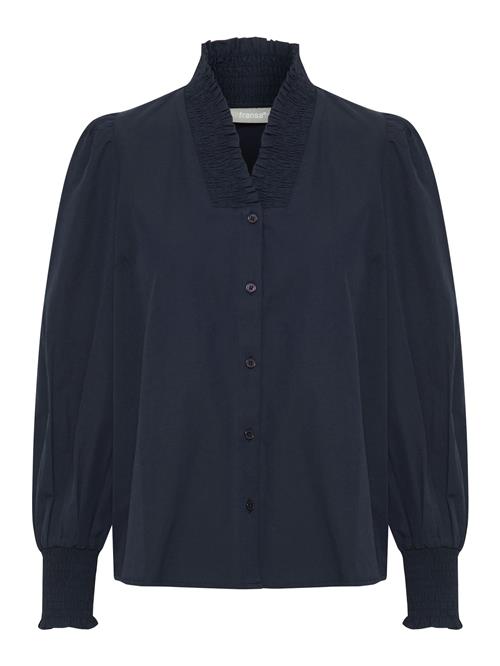 Fransa Bluse 'Pops'  navy