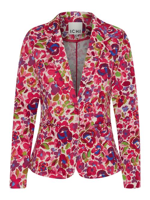 ICHI Blazer 'Kate'  ecru / blå / grøn / pink