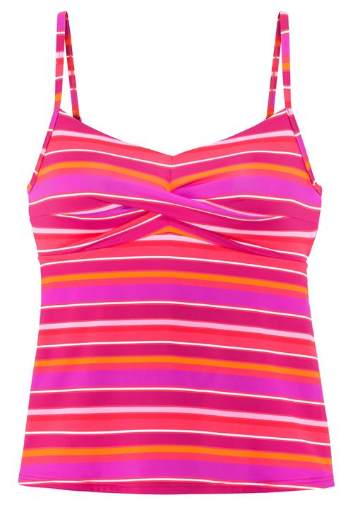 s.Oliver Tankini-overdel  blandingsfarvet / pink