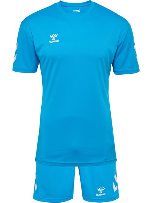 Hummel Træningsdragt  azur / hvid