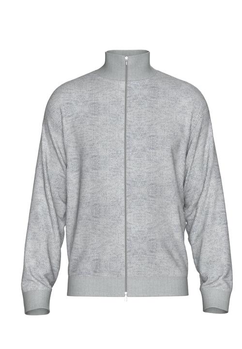 SELECTED Cardigan 'Dane'  lysegrå