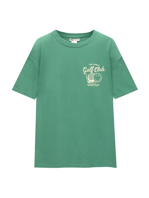 Pull&Bear Shirts  pastelgul / grøn