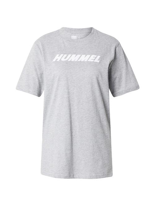 Hummel Funktionsbluse 'ELEMENTAL'  stone / hvid