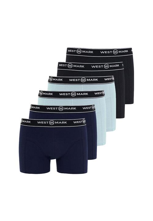WESTMARK LONDON Boksershorts  navy / lyseblå / sort / hvid