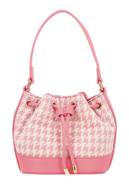 faina Posetaske  lys pink / hvid