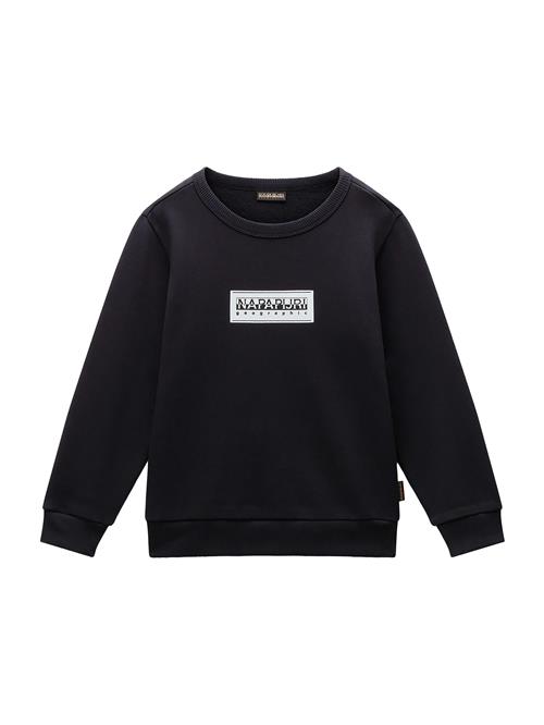 NAPAPIJRI Sweatshirt 'K B-Chamois'  sort / hvid