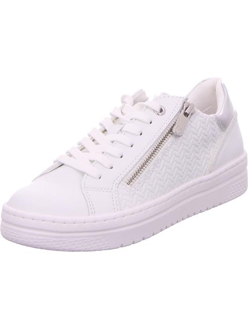 MARCO TOZZI Sneaker low  sølv / hvid