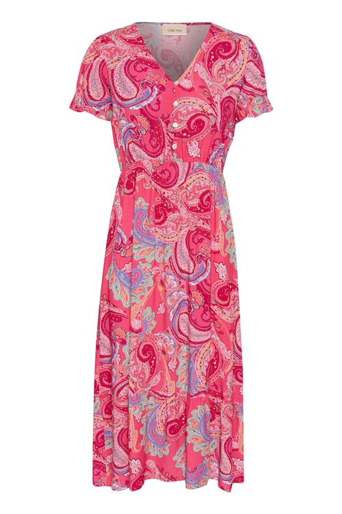 Cream Kjole 'Lina'  blandingsfarvet / mørk pink