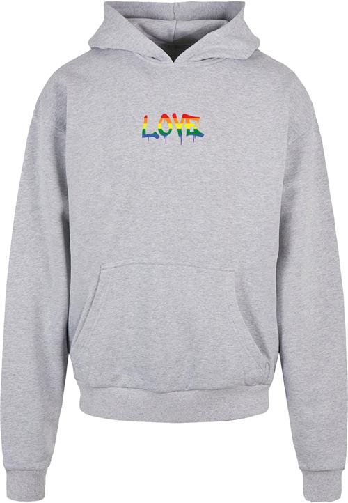 Merchcode Sweatshirt 'Love Teddy'  gul / grå / grøn / rød