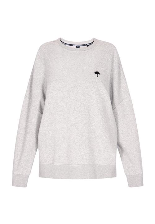 Schmuddelwedda Sweatshirt  grå-meleret / sort