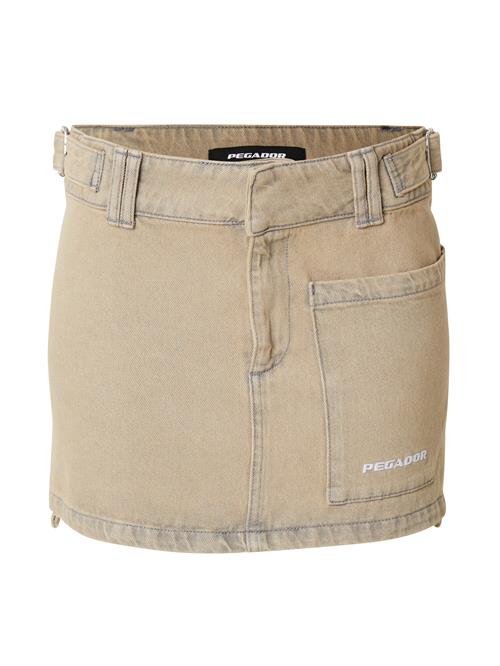 Pegador Nederdel 'ANTONIA'  sand / hvid