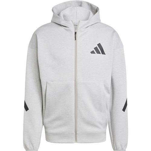 ADIDAS SPORTSWEAR Sportssweatjakke 'Z.N.E.'  grå / sort