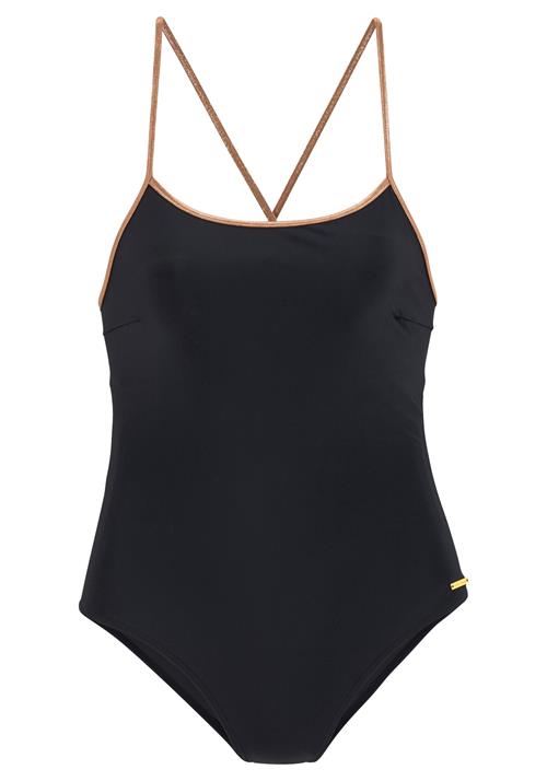 Bruno Banani Badedragt  guld / sort