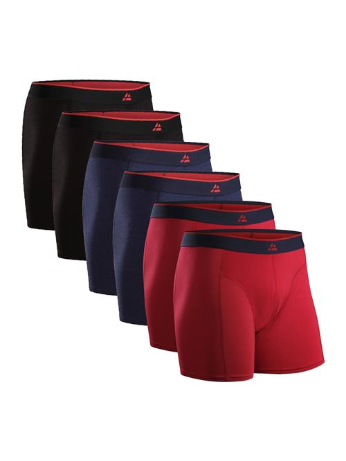 DANISH ENDURANCE Boksershorts 'Bamboo'  blå / rød / sort