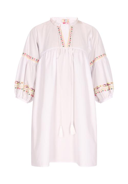 IZIA Tunika  gul / lyserød / uldhvid