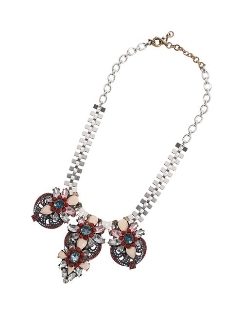 SOHI Kæde 'Marta'  blandingsfarvet / sølv