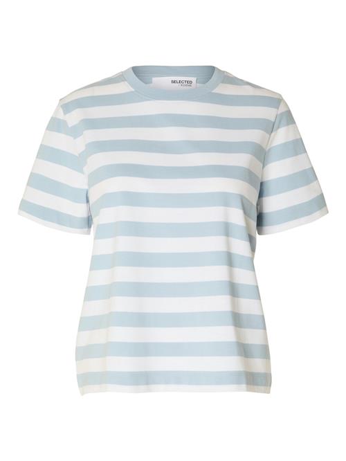 SELECTED Shirts 'SLFEssential'  lyseblå / hvid