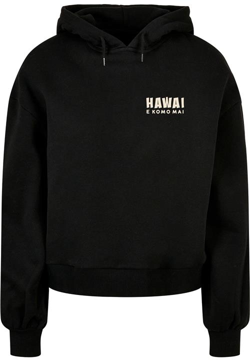 Merchcode Sweatshirt 'Hawai'  ecru / sort
