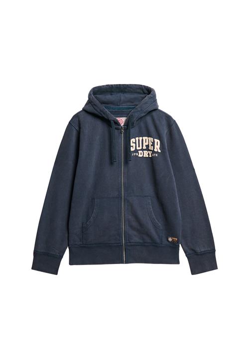 Superdry & Co Sweatjakke  beige / navy