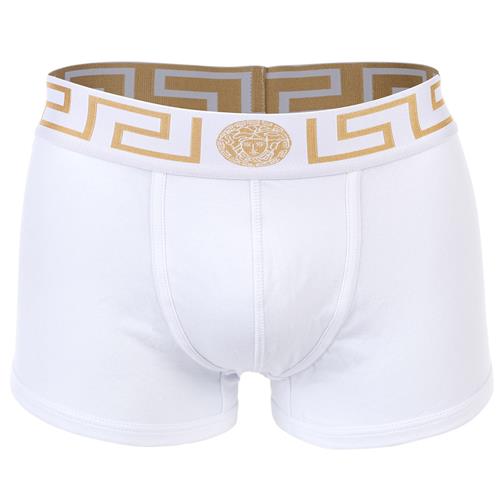 VERSACE Boksershorts  guld / hvid