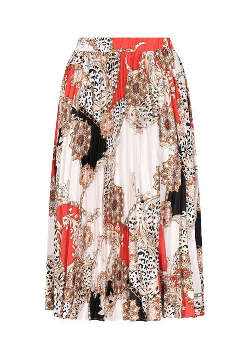 faina Nederdel  lysebeige / rød / sort / hvid