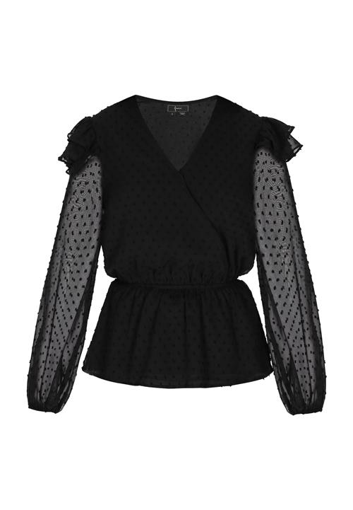 faina Bluse  sort