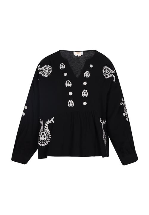 usha FESTIVAL Bluse 'Festival'  sort / hvid