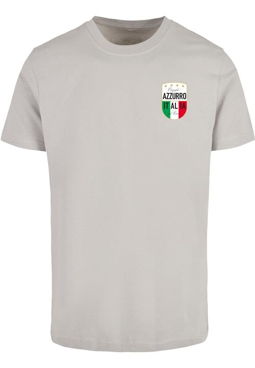 Mister Tee Bluser & t-shirts 'Azurro Italia'  lysegrå