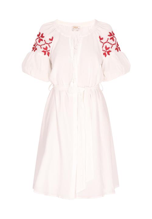 usha FESTIVAL Sommerkjole  lyserød / hvid