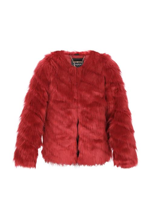 faina Overgangsjakke  vinrød