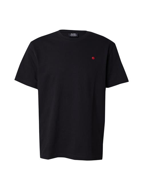 R.D.D. ROYAL DENIM DIVISION Bluser & t-shirts 'Road'  lys rød / sort