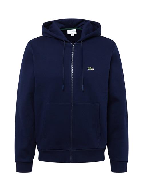 LACOSTE Sweatshirt  navy / grøn / hvid