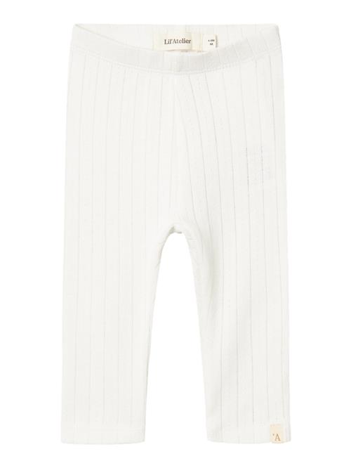 Lil'Atelier Leggings 'NBFRachel'  hvid
