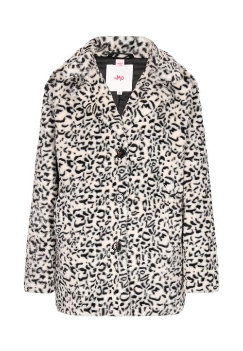 MYMO Overgangsfrakke  sort / hvid