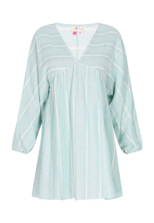 IZIA Kjole  turkis / mint / hvid