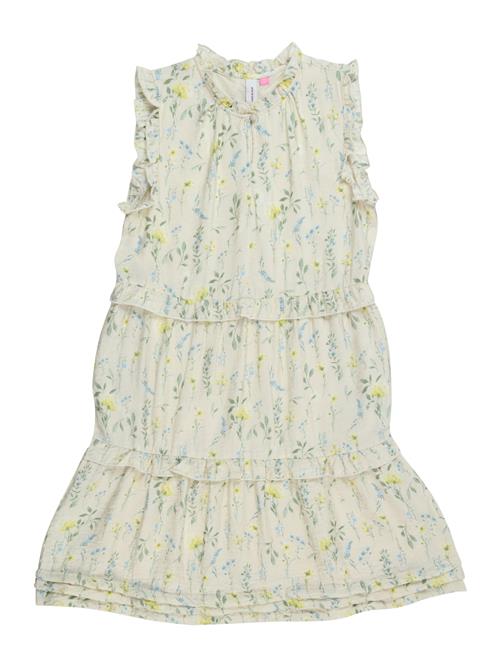 Vero Moda Girl Kjole 'VMJosie'  beige / lyseblå / mørkegrøn / offwhite