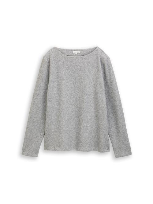 TOM TAILOR Sweatshirt  grå-meleret