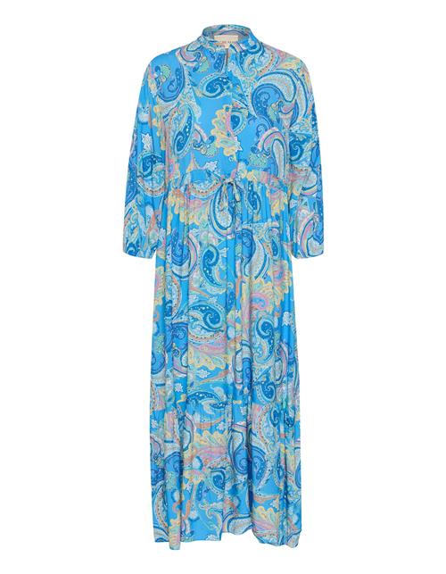 Cream Kjole 'CRAlora'  azur / mørkeblå / gul / lyserød