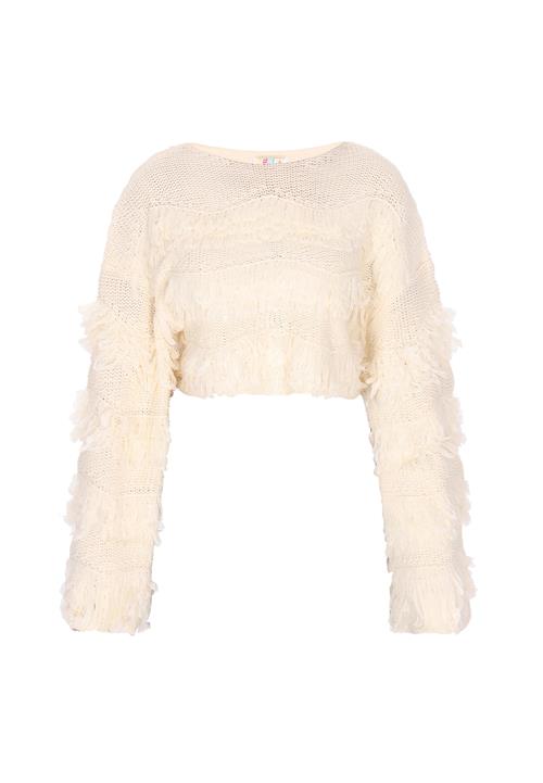 IZIA Pullover  uldhvid