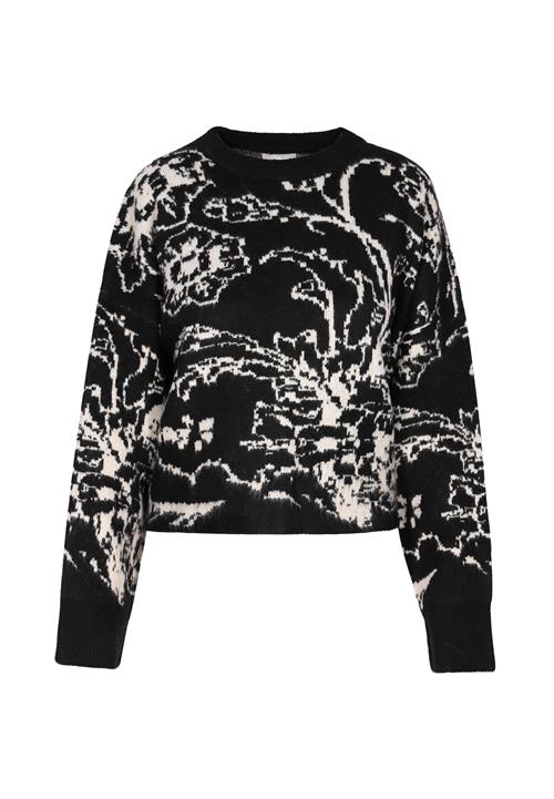 Usha Pullover  creme / sort