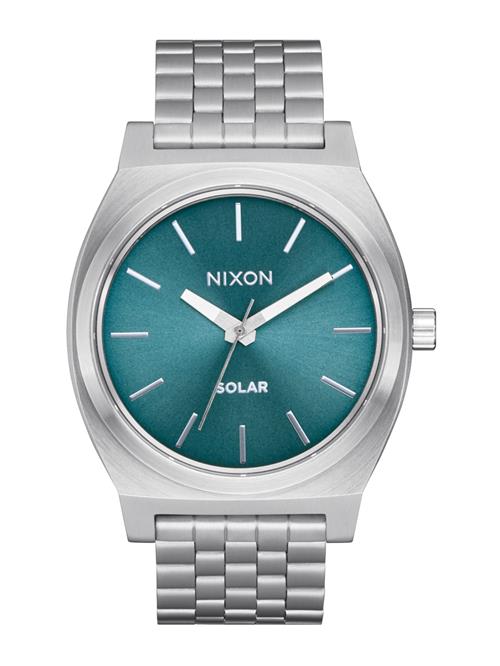 Nixon Analogt ur 'Time Teller Solar'  petroleum / sølv