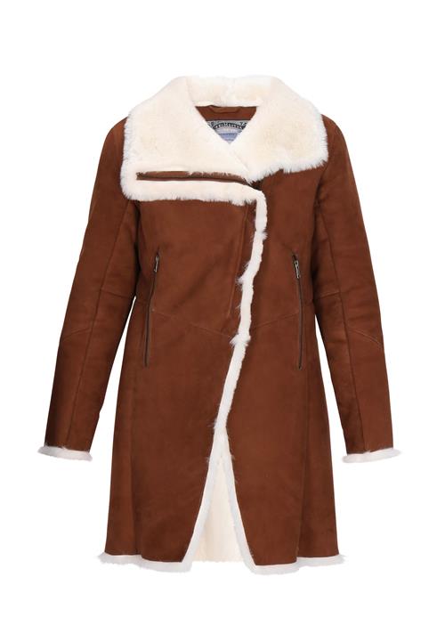 DreiMaster Vintage Overgangsfrakke  creme / brun