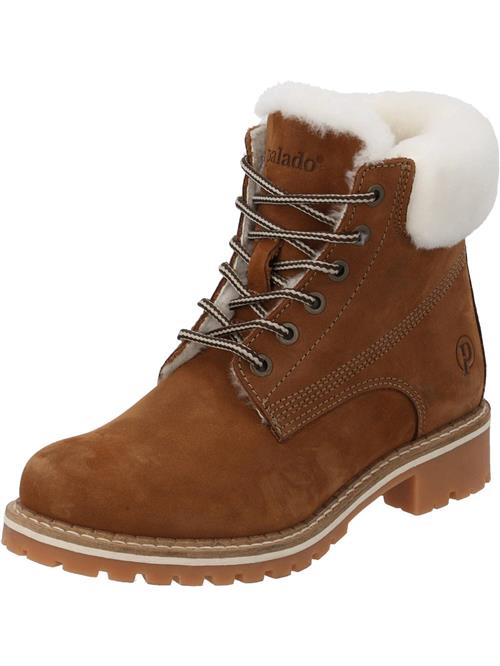 Palado Snørestøvletter 'Sudhim'  creme / brun