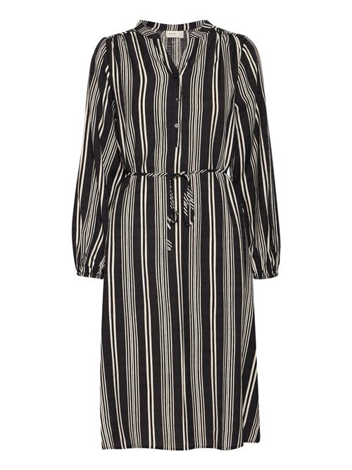 Fransa Kjole 'Ariana'  beige / sort